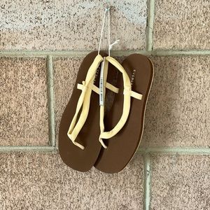 Everlane The ReNew Strappy Sandal Balsa Cream